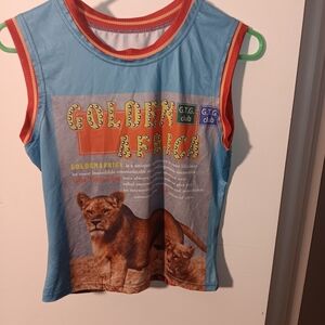 Women's Blue Tank Top